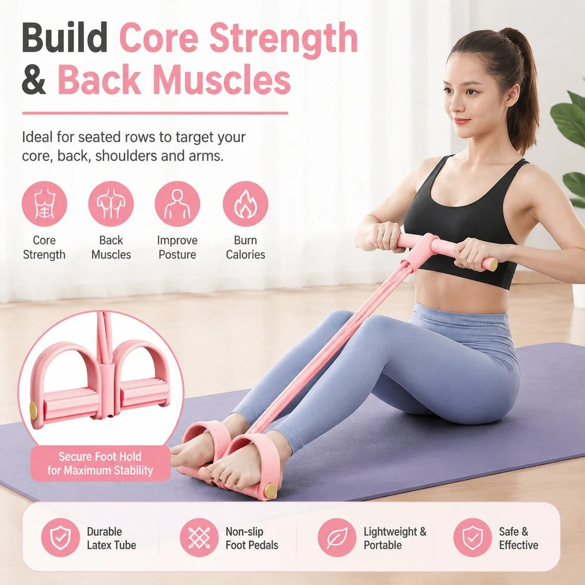 Pedal Resistance Band: A Simple Way to Add Exercise to Your Day