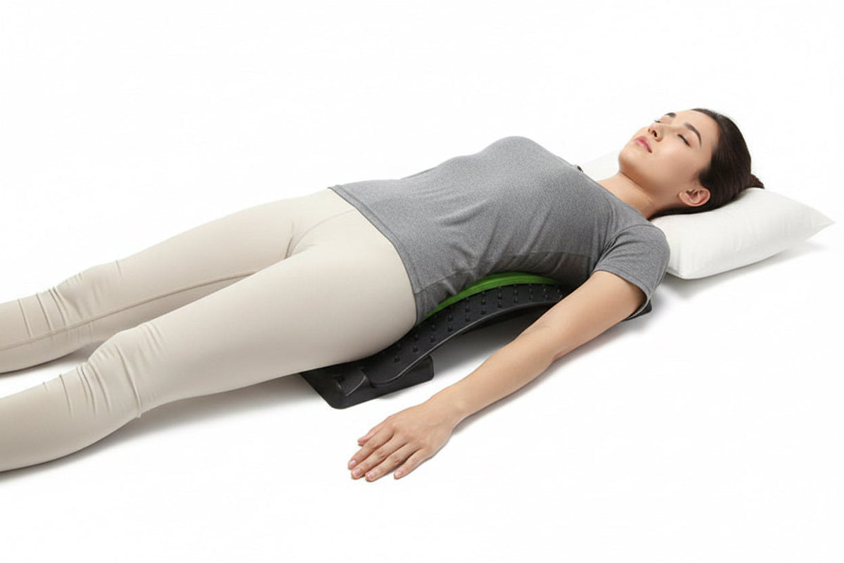 Lumbar Back Brace with Traction & Pain Relief